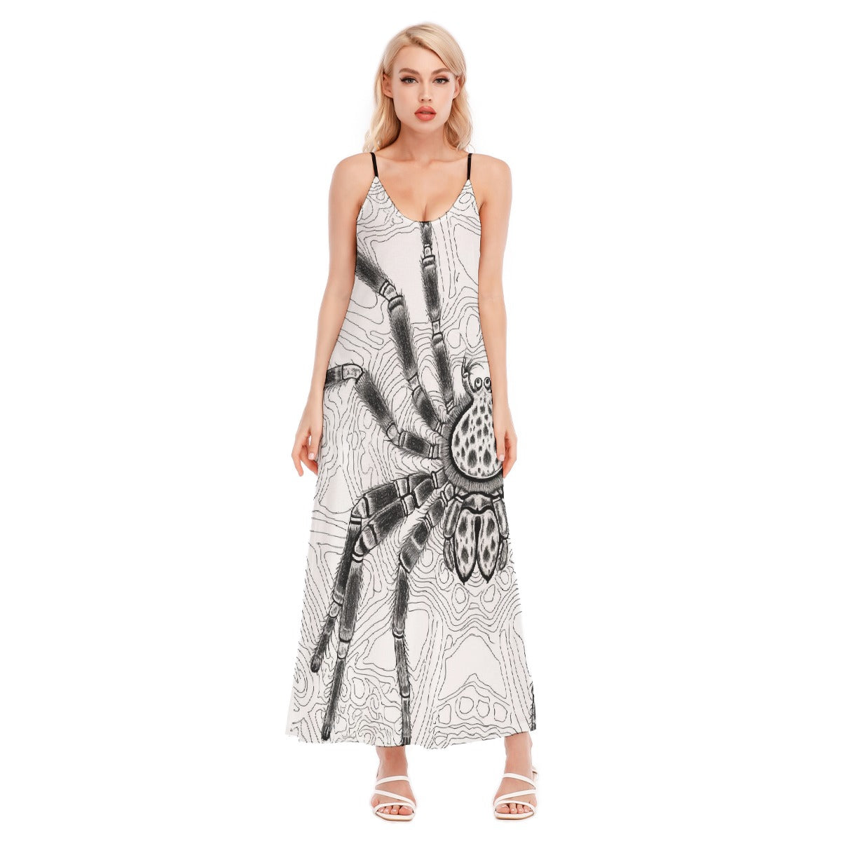 All-Over Print Women's Sling Dress