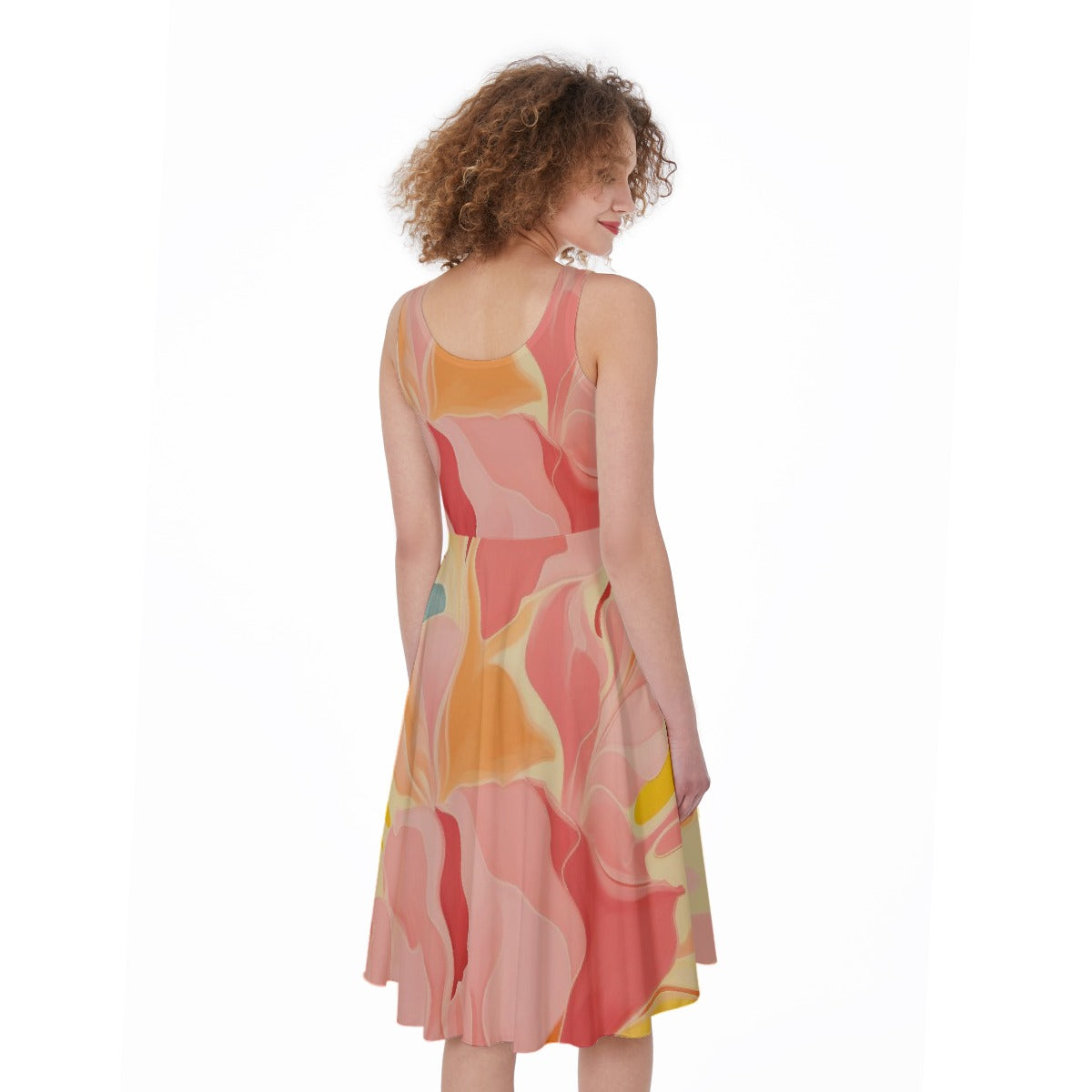 All-Over Print Women's Sleeveless Dress