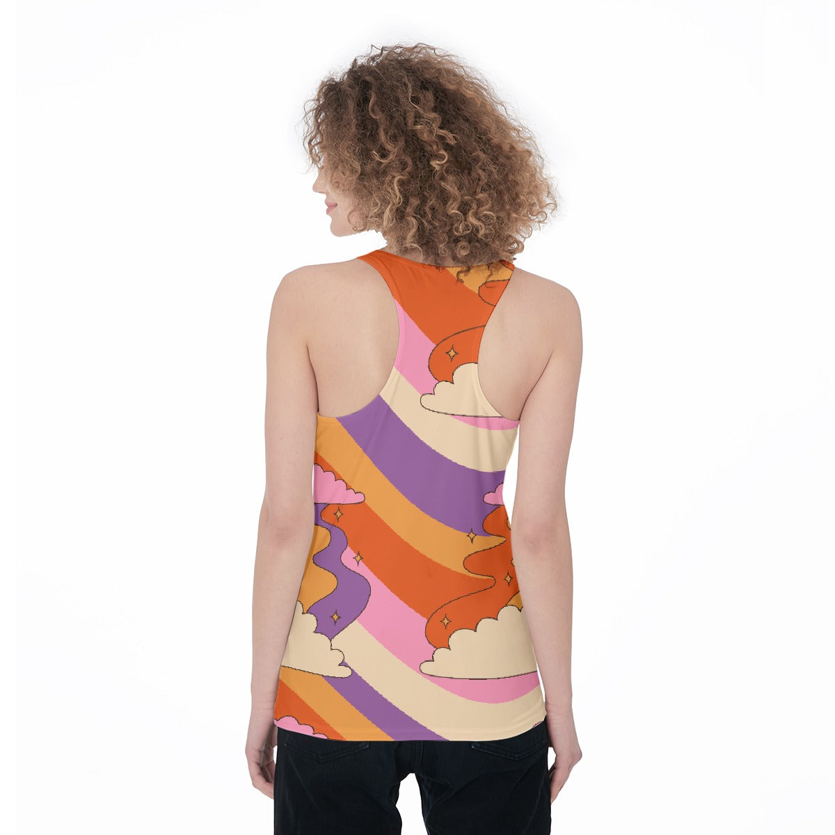 All-Over Print Women's Racerback Tank Top