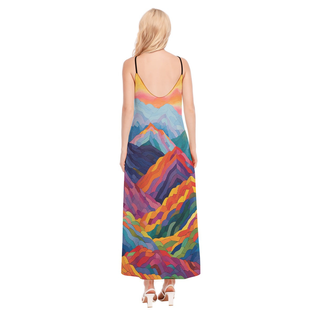 All-Over Print Women's Sling Dress