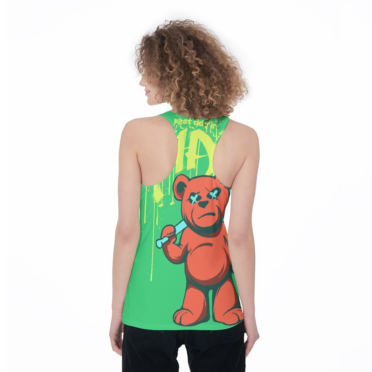 All-Over Print Women's Racerback Tank Top