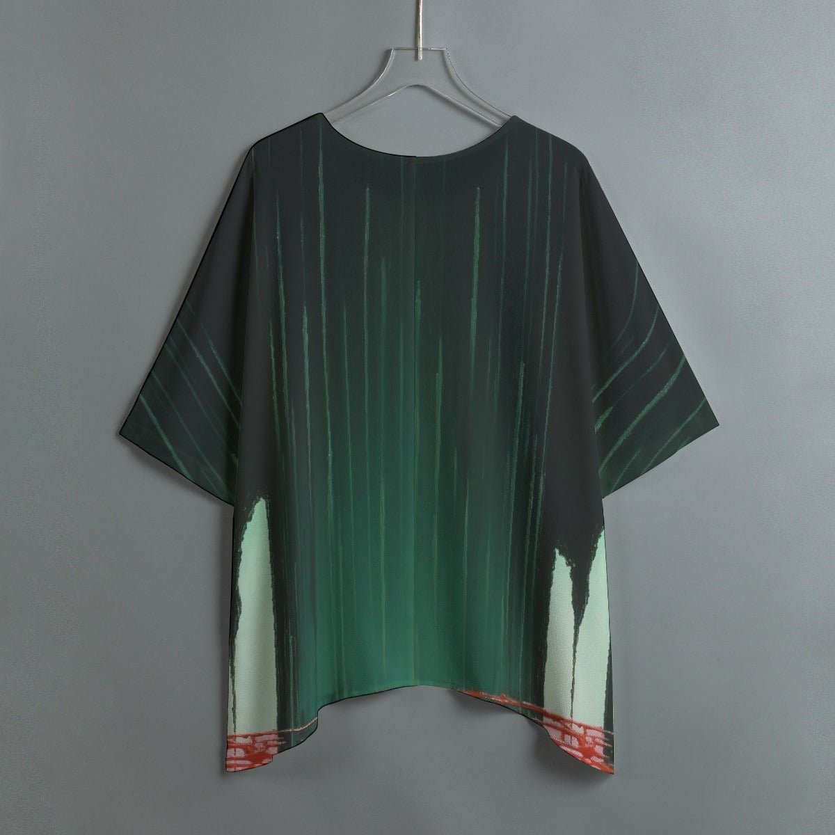 All-Over Print Women's Bat Sleeve Shirt