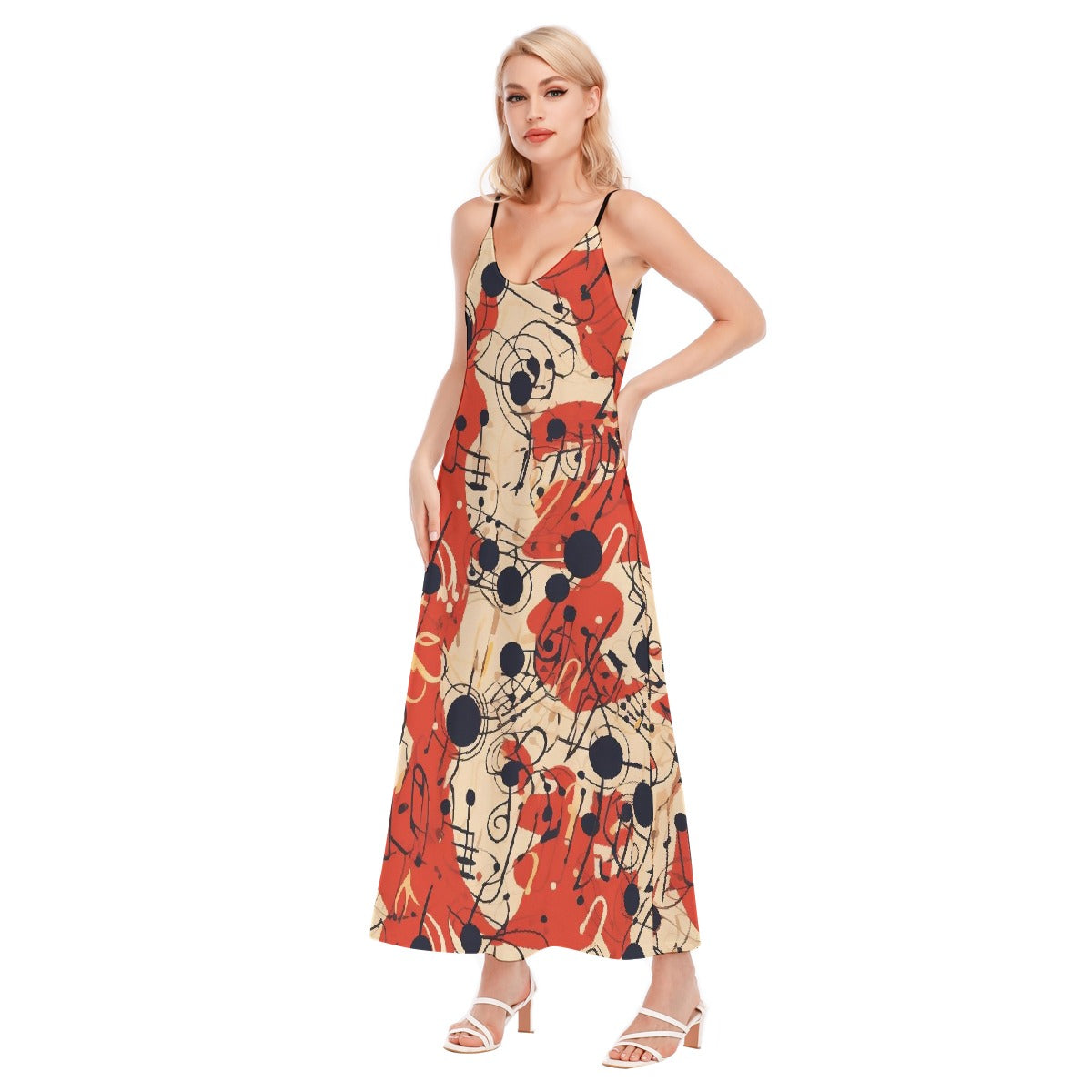 All-Over Print Women's Sling Dress