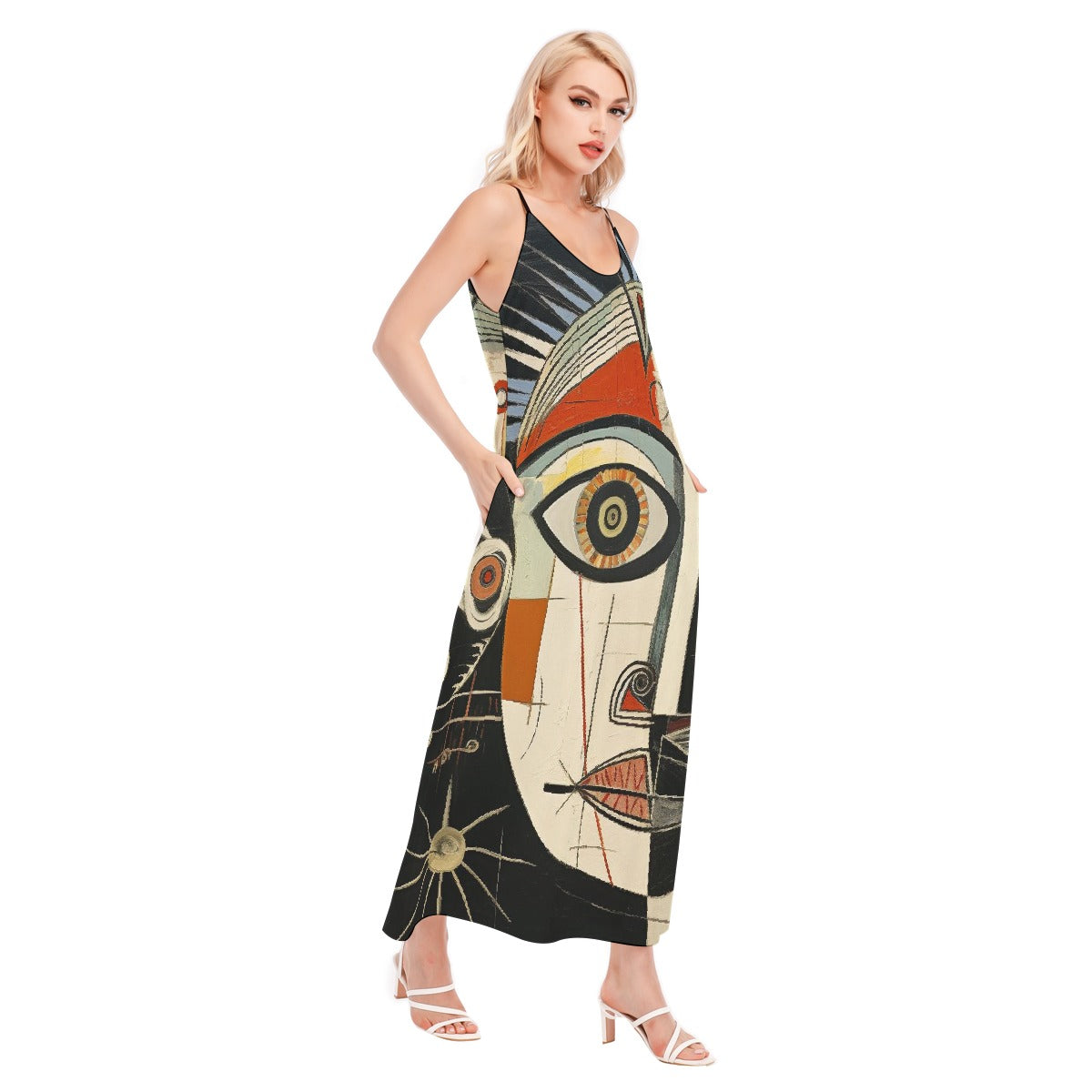 All-Over Print Women's Sling Dress