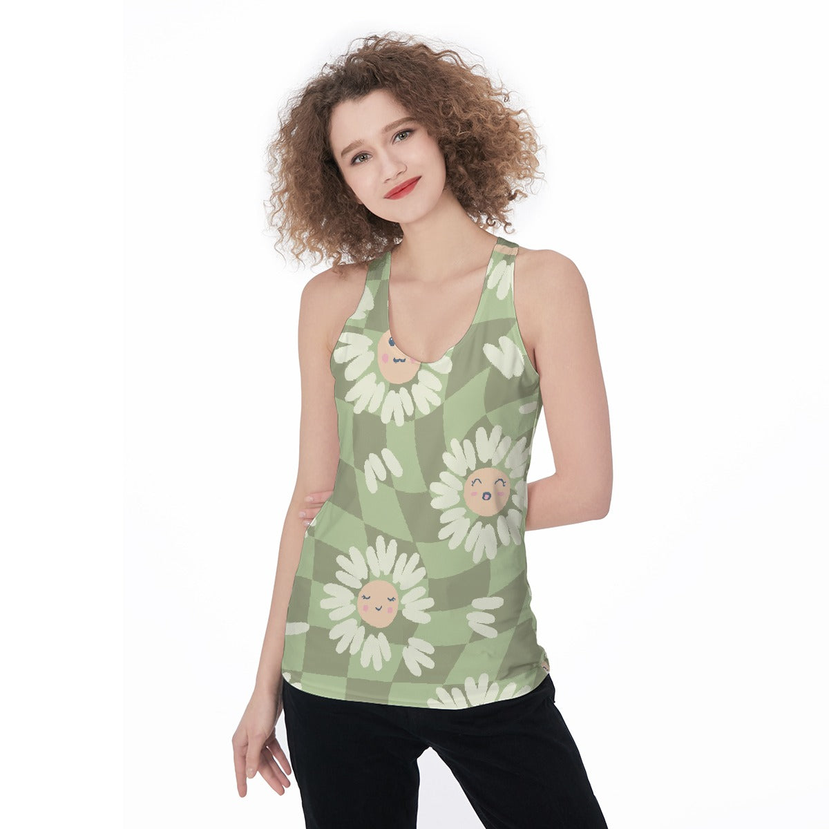 All-Over Print Women's Racerback Tank Top