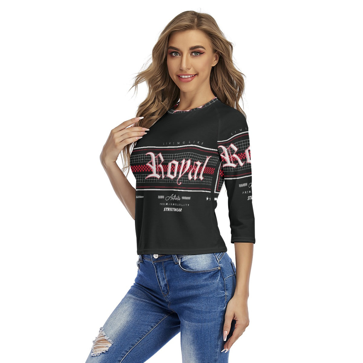All-Over Print Women's Raglan Sleeves T-shirts