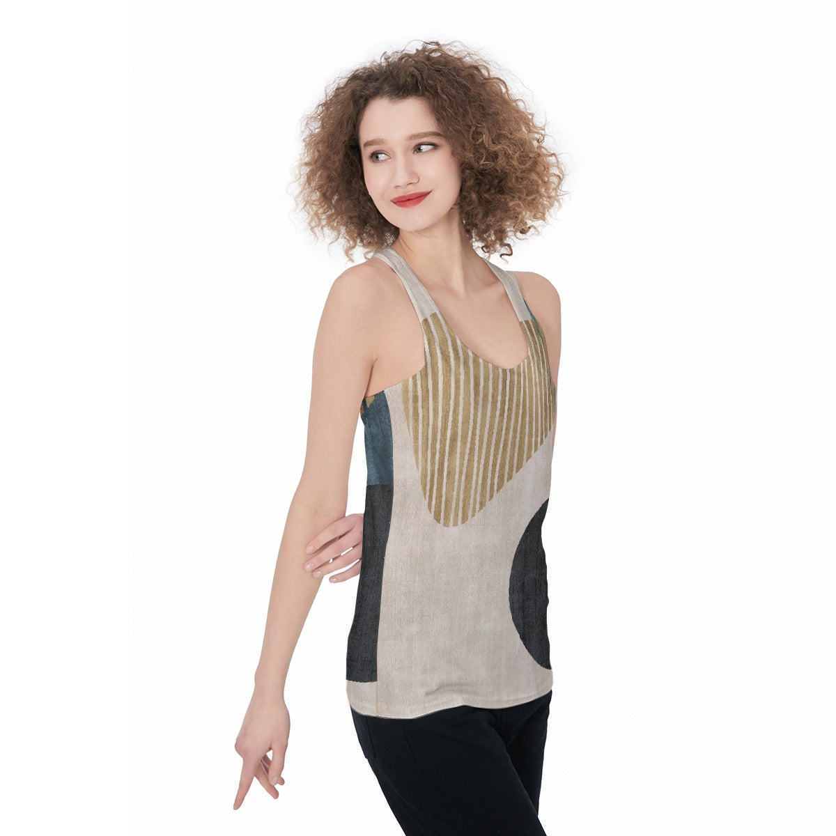 All-Over Print Women's Racerback Tank Top