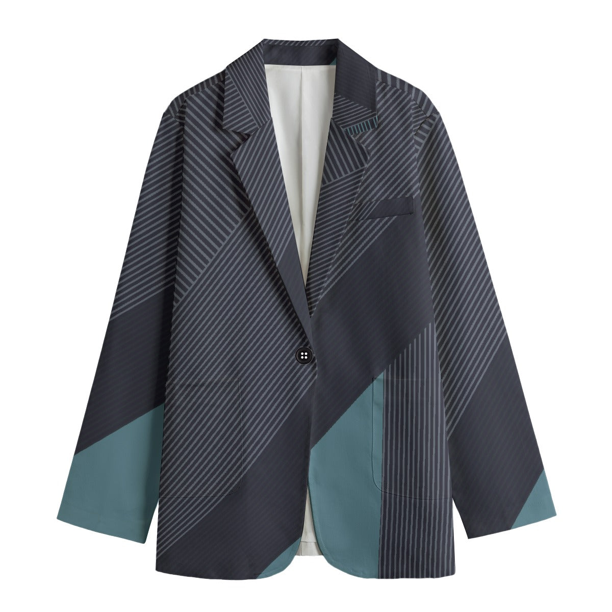 All-Over Print Women's Leisure Blazer