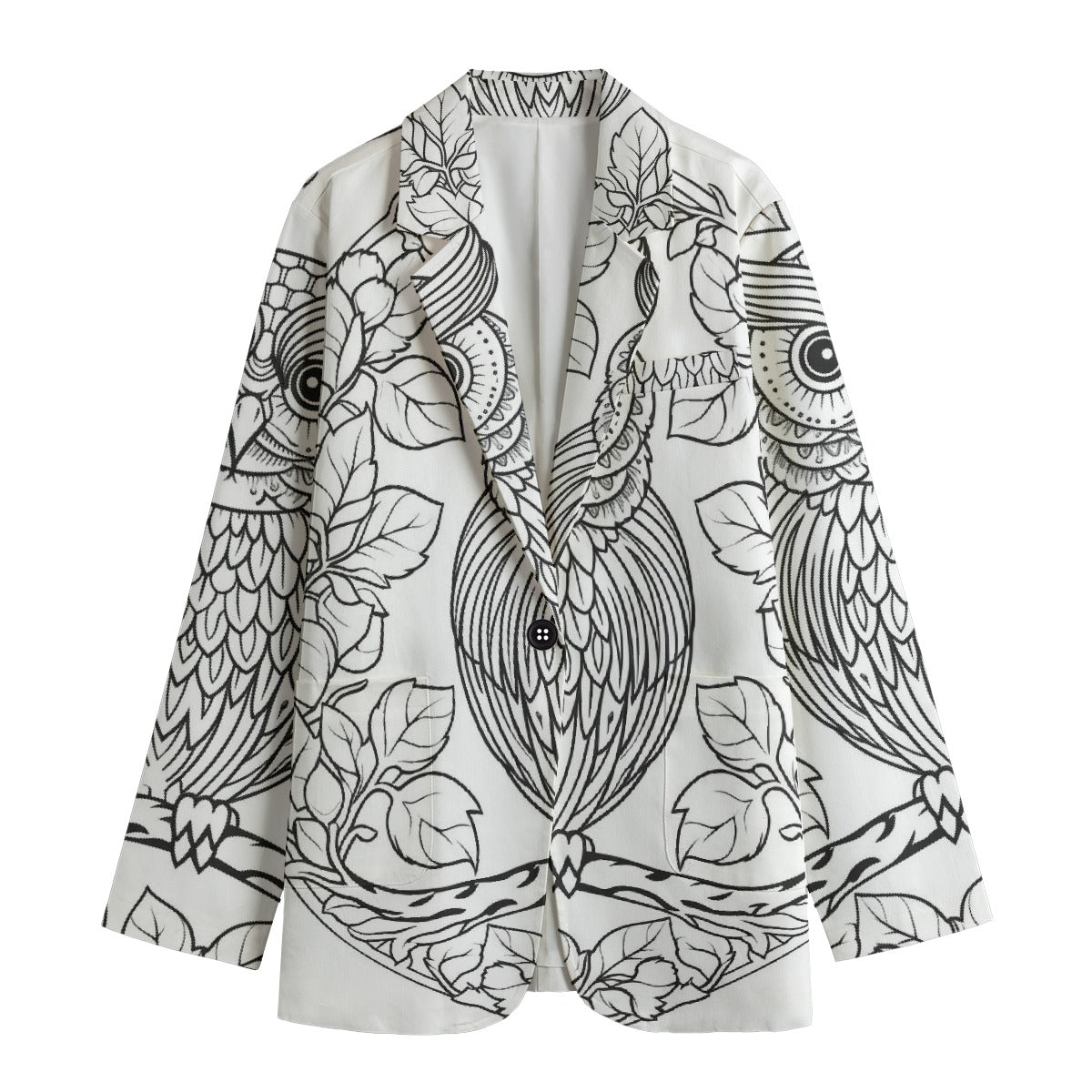All-Over Print Women's Leisure Blazer