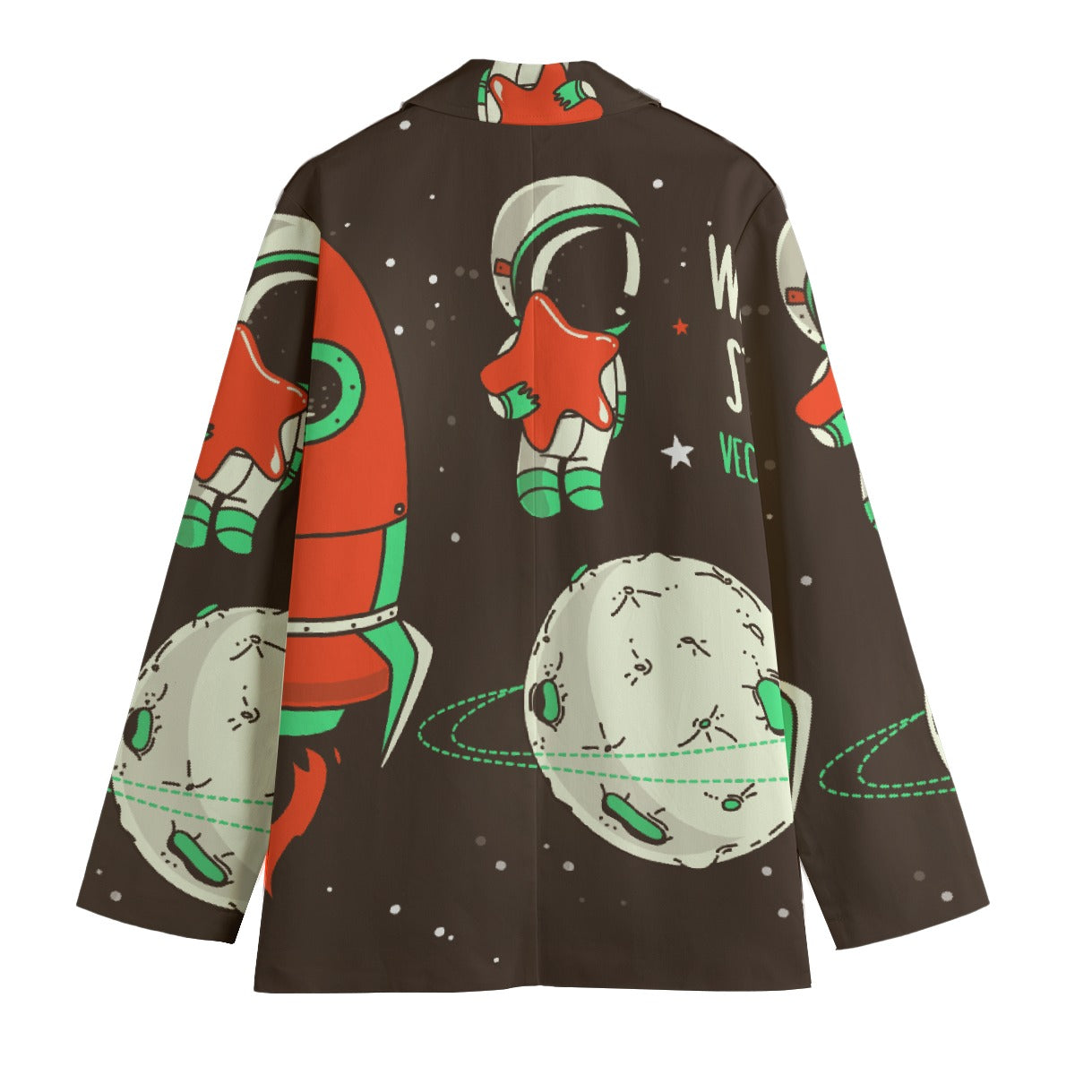 All-Over Print Women's Leisure Blazer