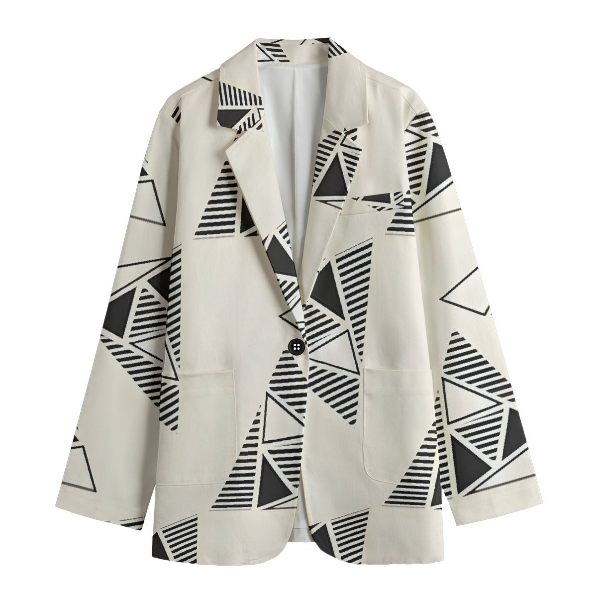 All-Over Print Women's Leisure Blazer