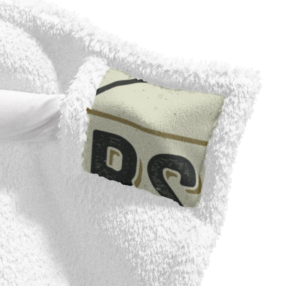 All-Over Print Unisex Wearable Hooded Blanket