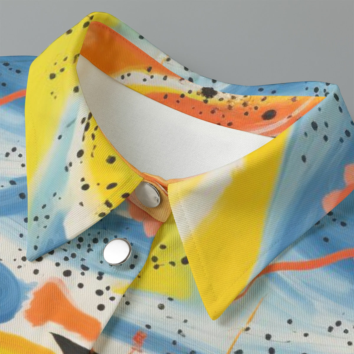 All-Over Print Women's Cropped Jacket | 245GSM Cotton