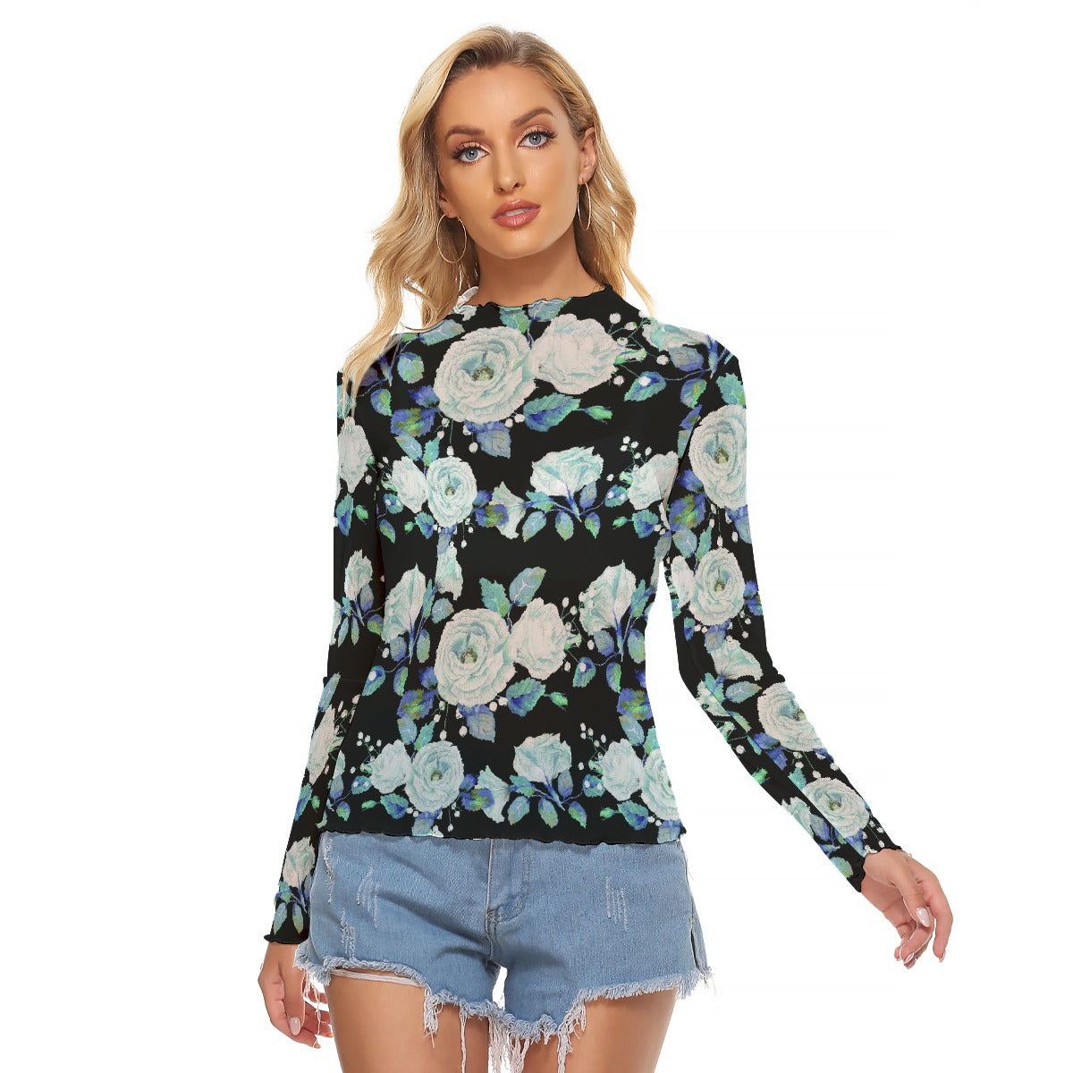 All-Over Print Women's Mesh T-shirt