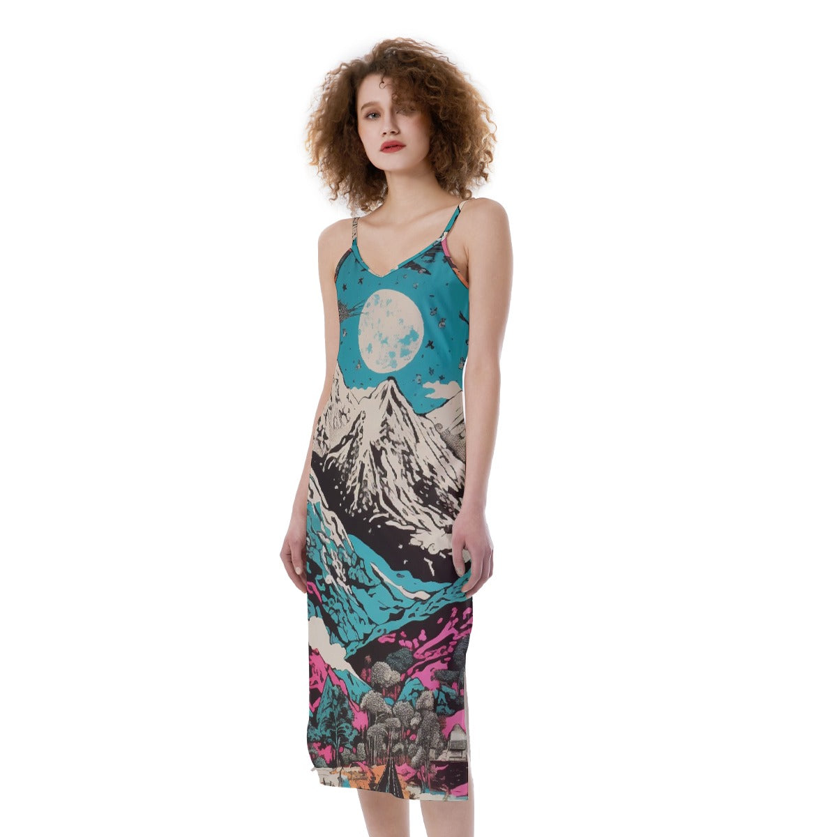 All-Over Print Women's Cami Dress