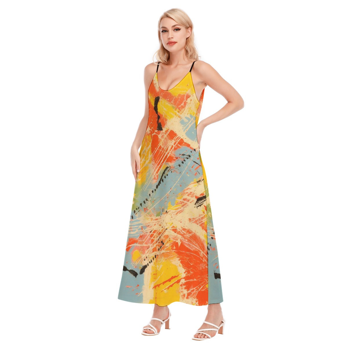 All-Over Print Women's Sling Dress