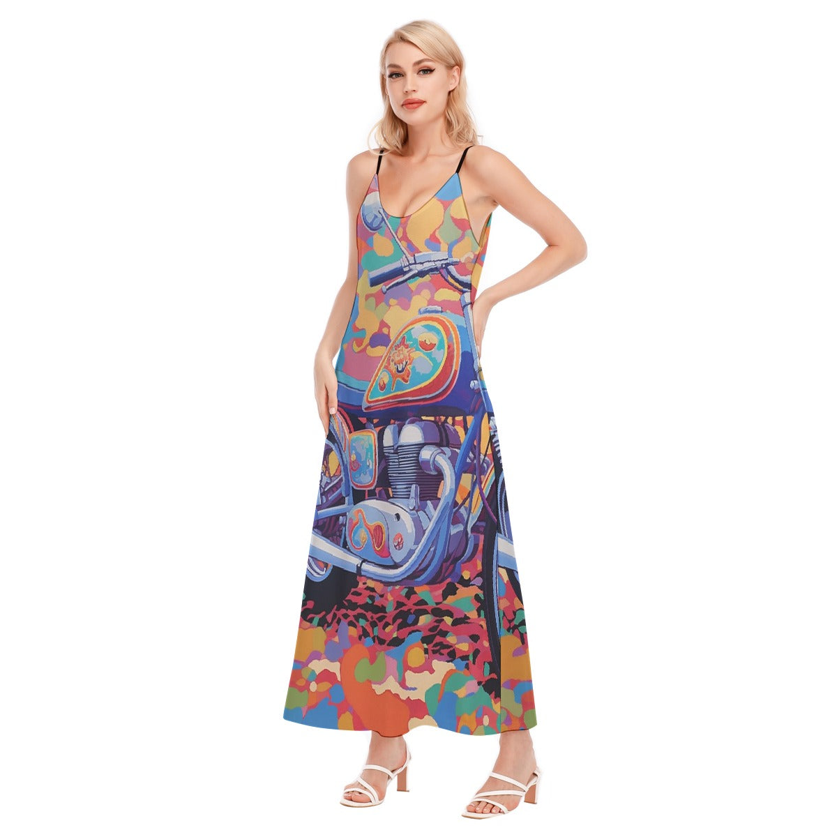 All-Over Print Women's Sling Dress