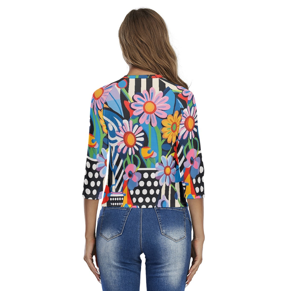 All-Over Print Women's Raglan Sleeves T-shirts