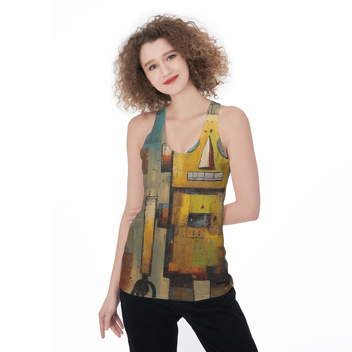 All-Over Print Women's Racerback Tank Top