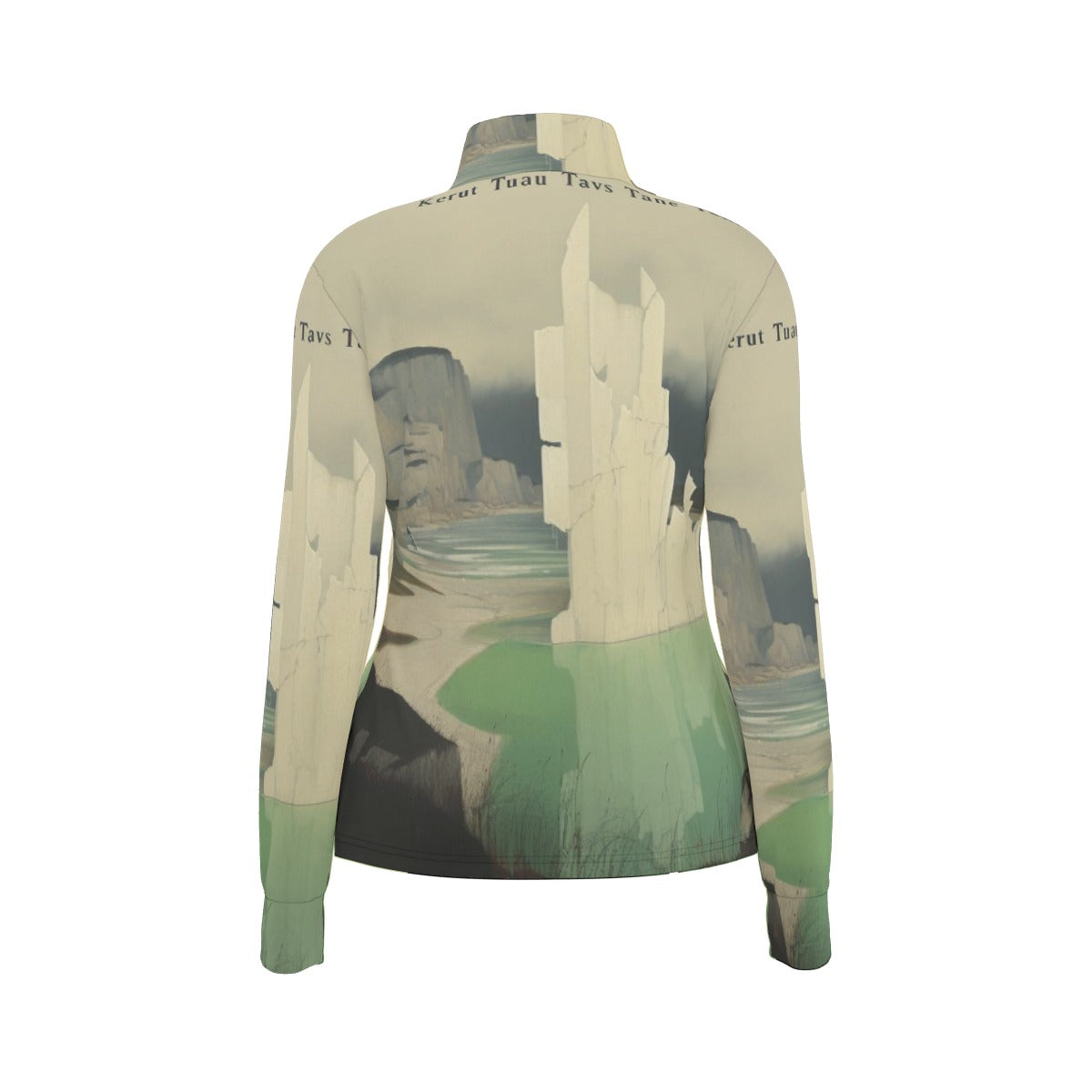 All-Over Print Women's Long Sleeve Thumbhole Jacket