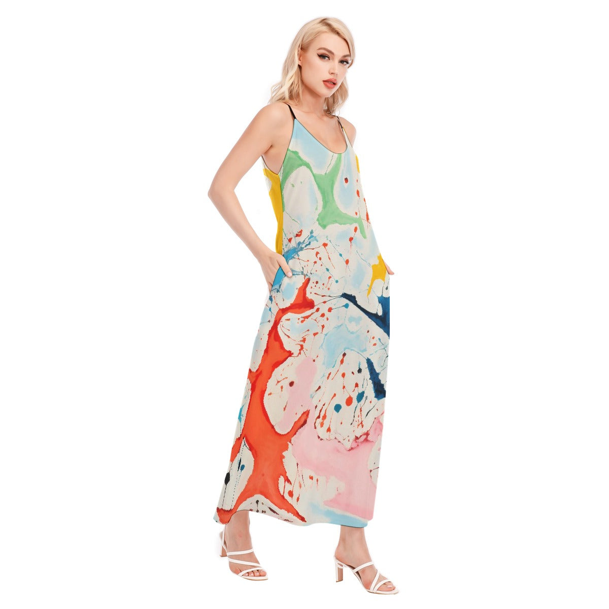 All-Over Print Women's Sling Dress