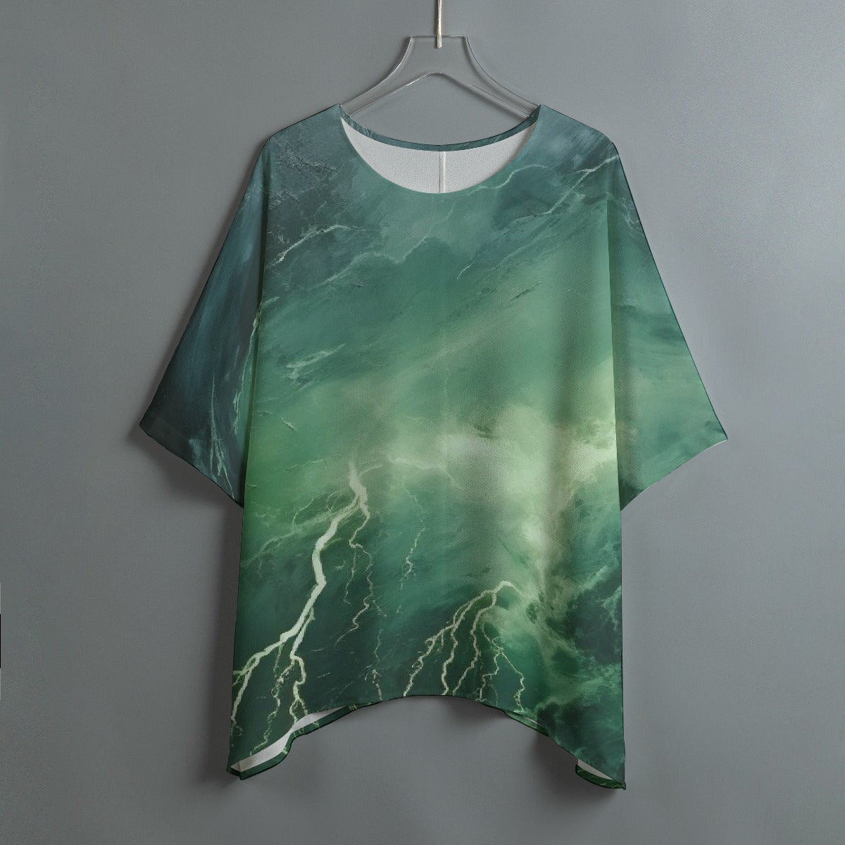 All-Over Print Women's Bat Sleeve Shirt