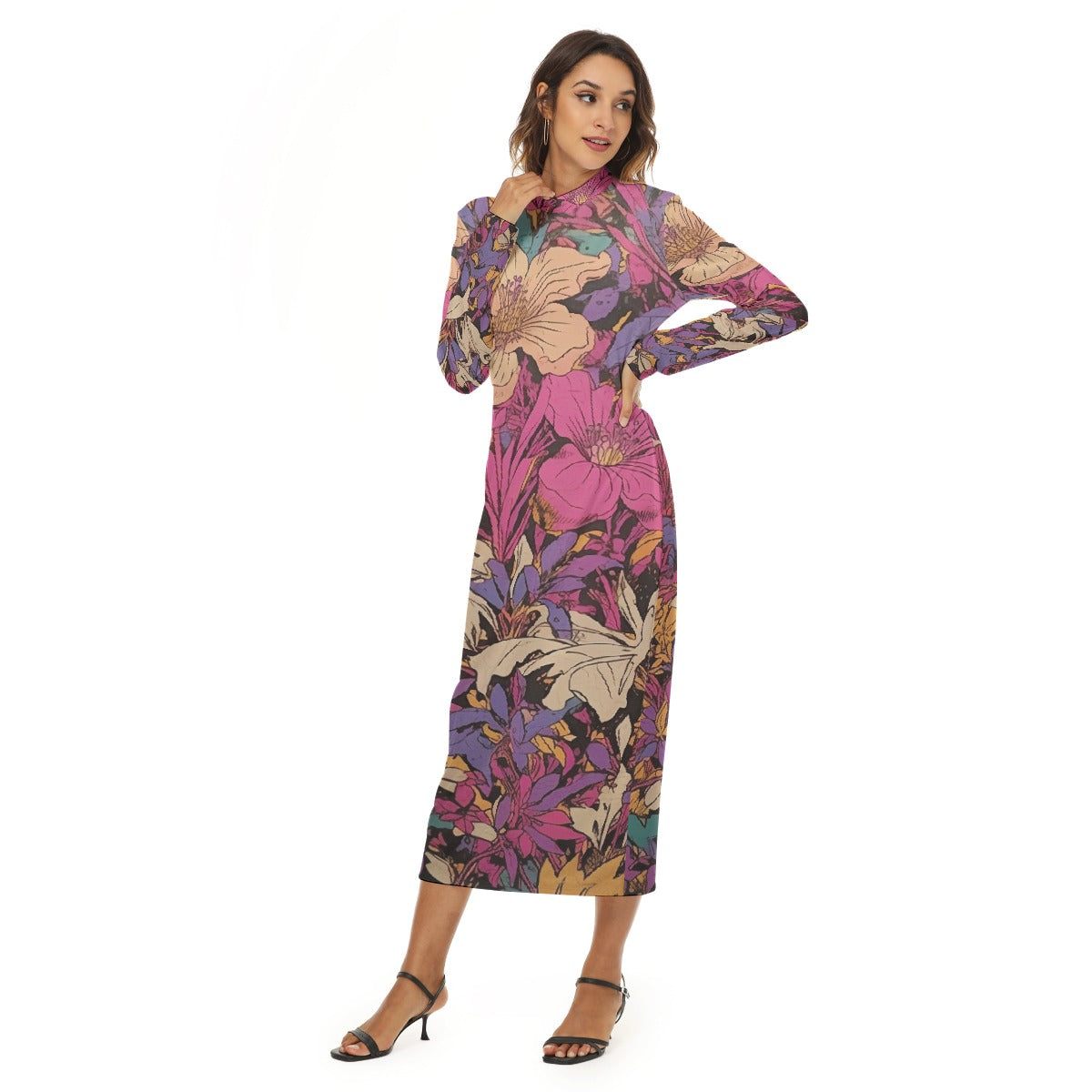 All-Over Print Women's Hip Dress