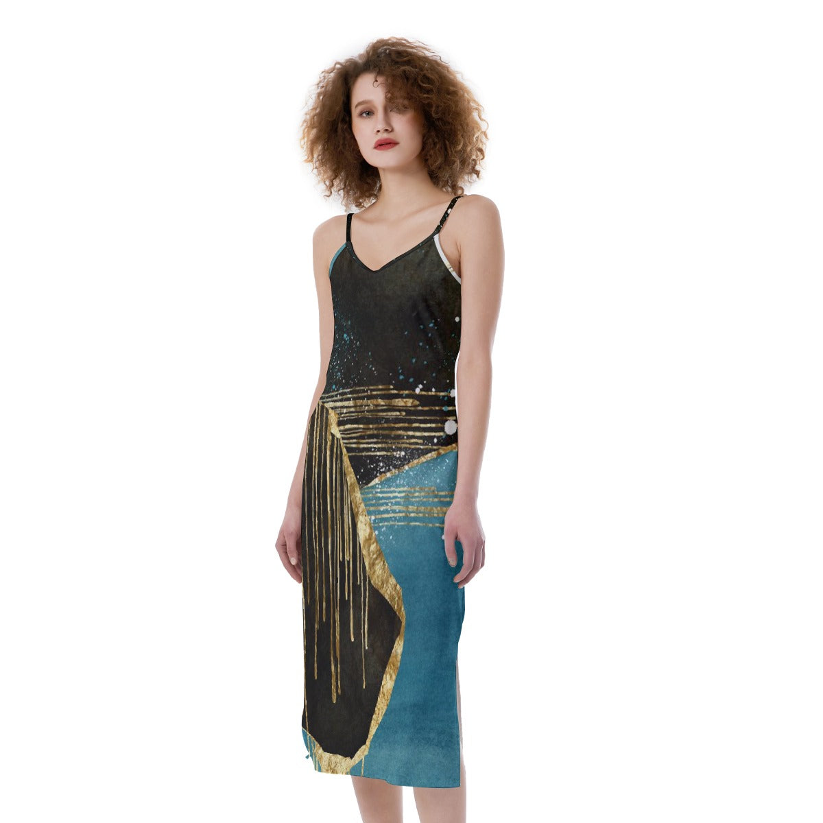 All-Over Print Women's Cami Dress