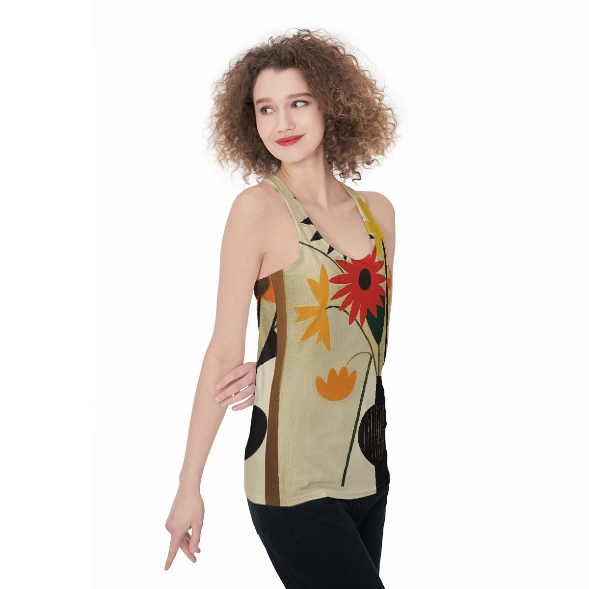 All-Over Print Women's Racerback Tank Top