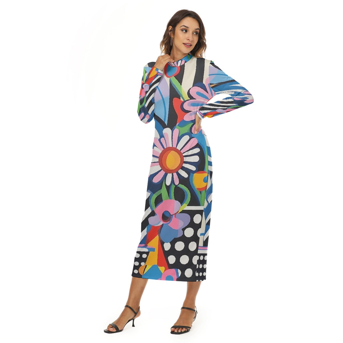 All-Over Print Women's Hip Dress