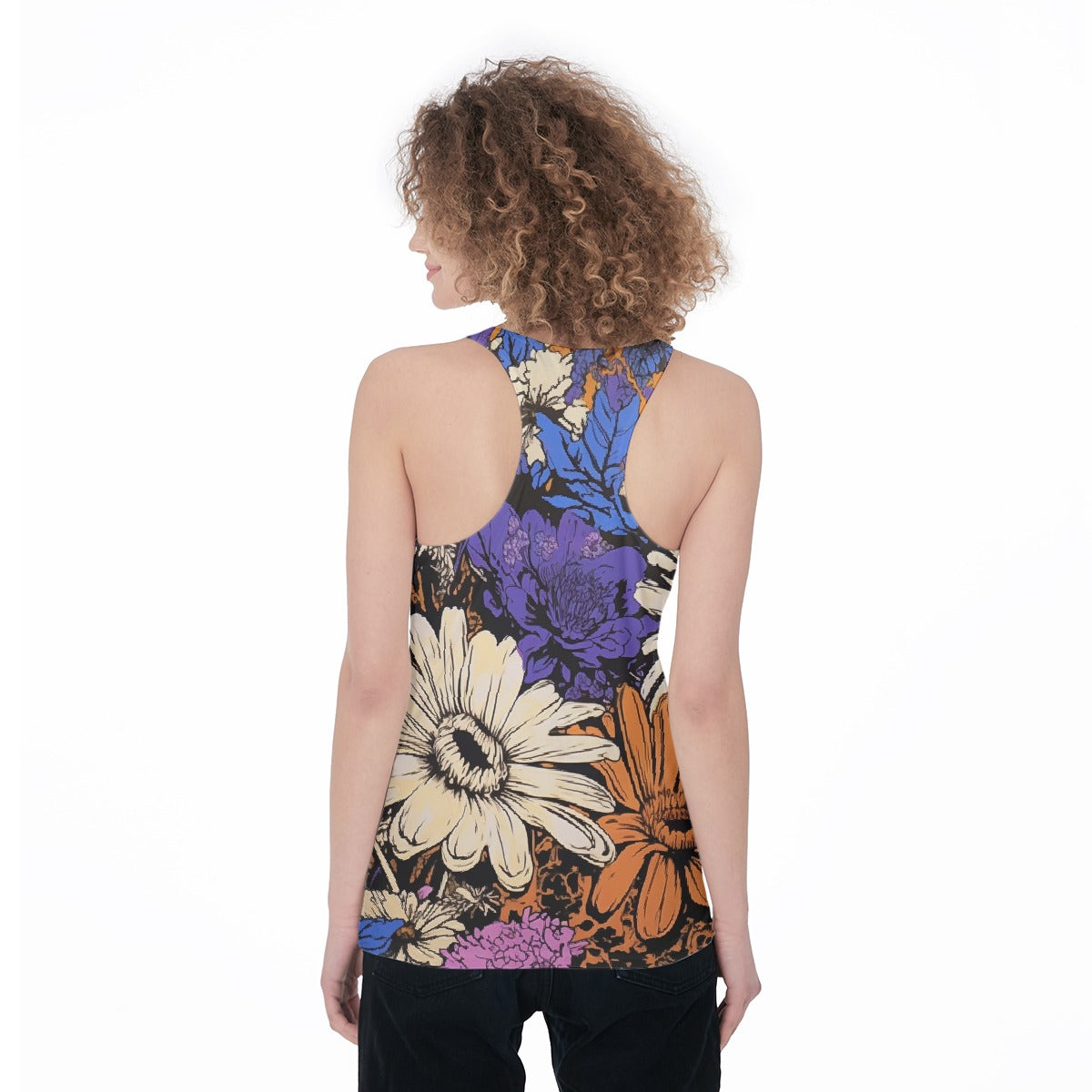 All-Over Print Women's Racerback Tank Top