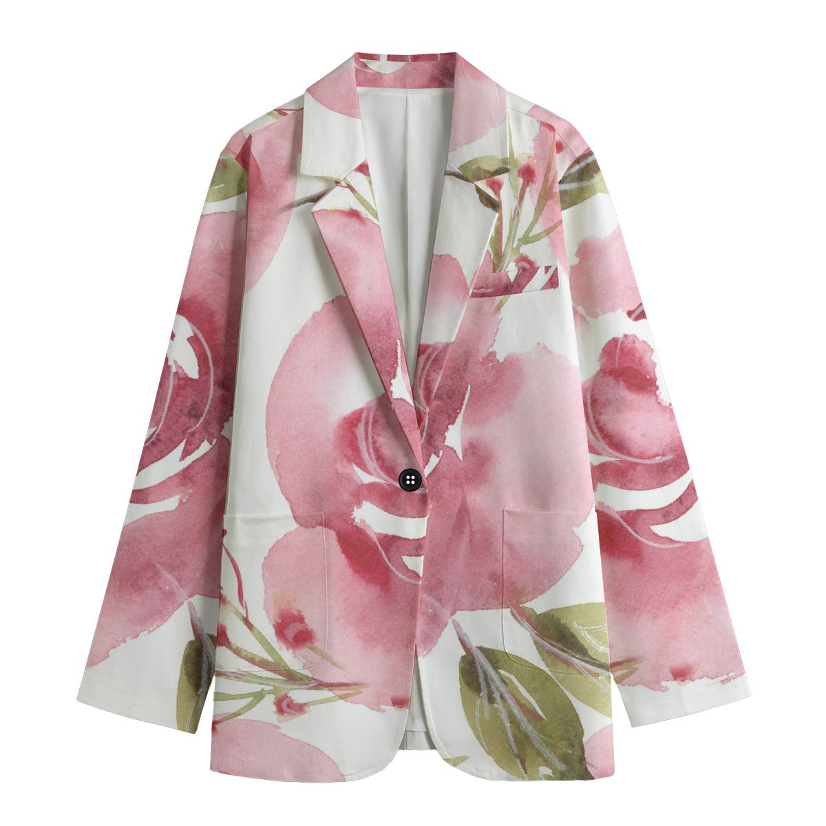 All-Over Print Women's Leisure Blazer