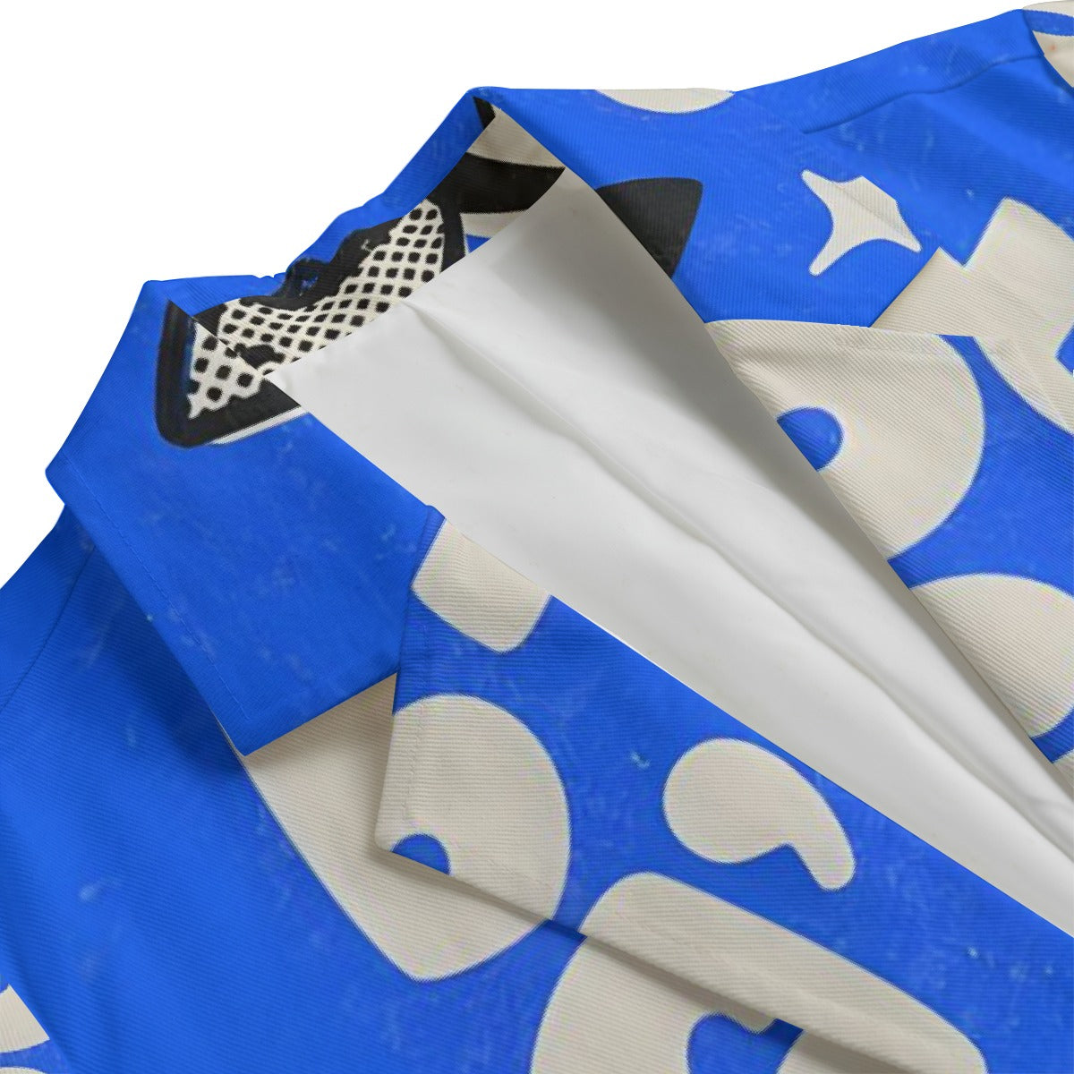 All-Over Print Women's Leisure Blazer