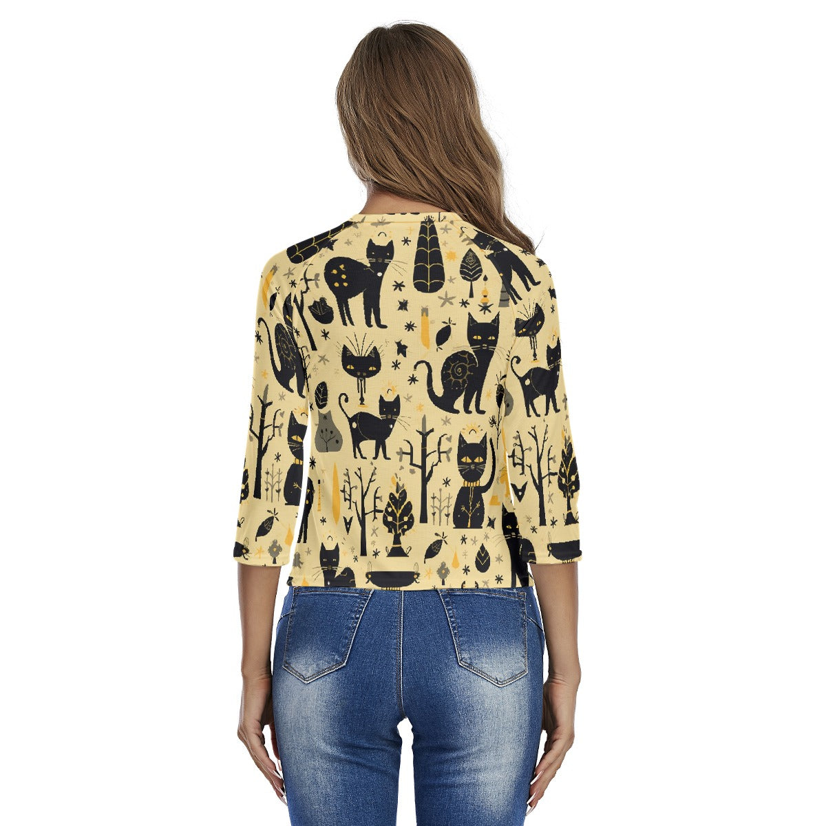 All-Over Print Women's Raglan Sleeves T-shirts
