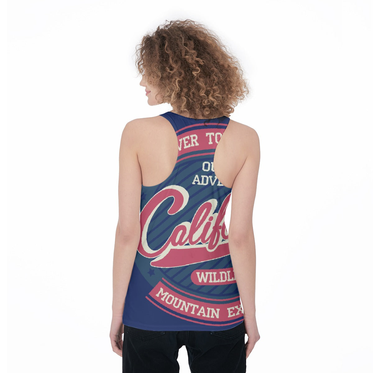 All-Over Print Women's Racerback Tank Top