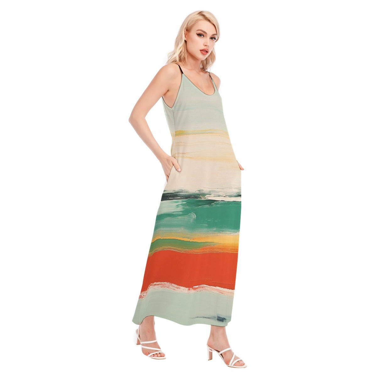 All-Over Print Women's Sling Dress