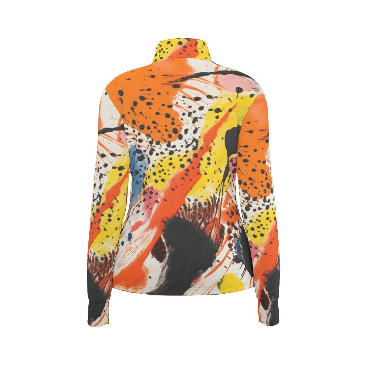 All-Over Print Women's Long Sleeve Thumbhole Jacket