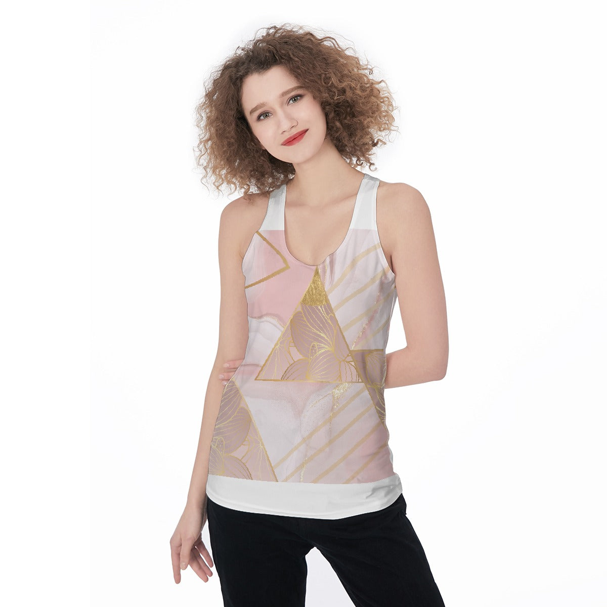 All-Over Print Women's Racerback Tank Top