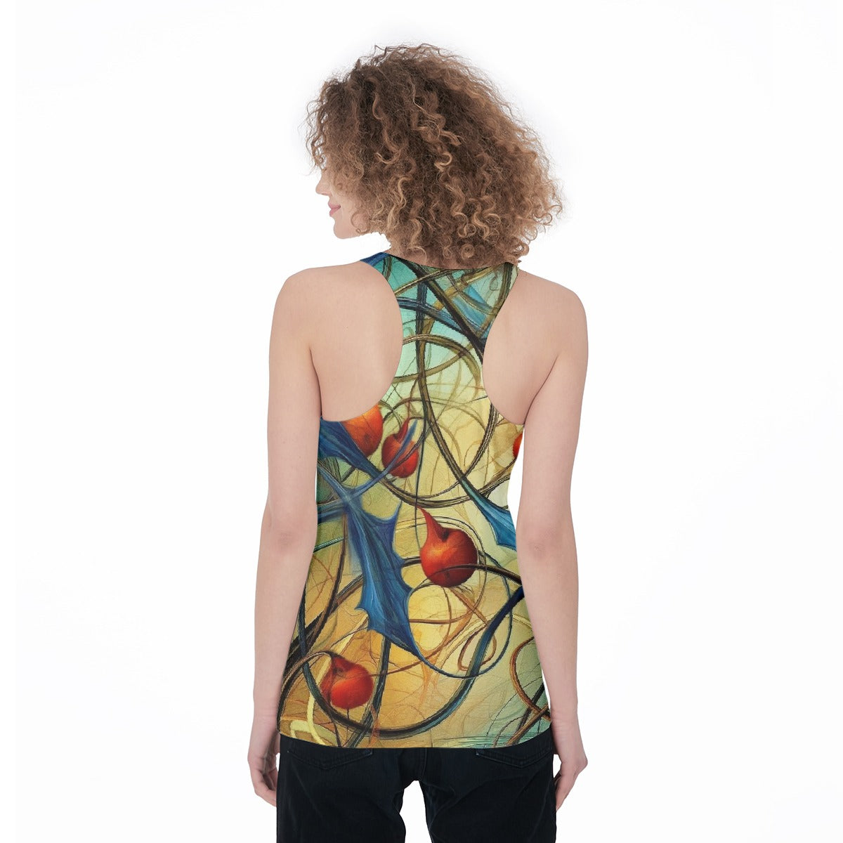 All-Over Print Women's Racerback Tank Top