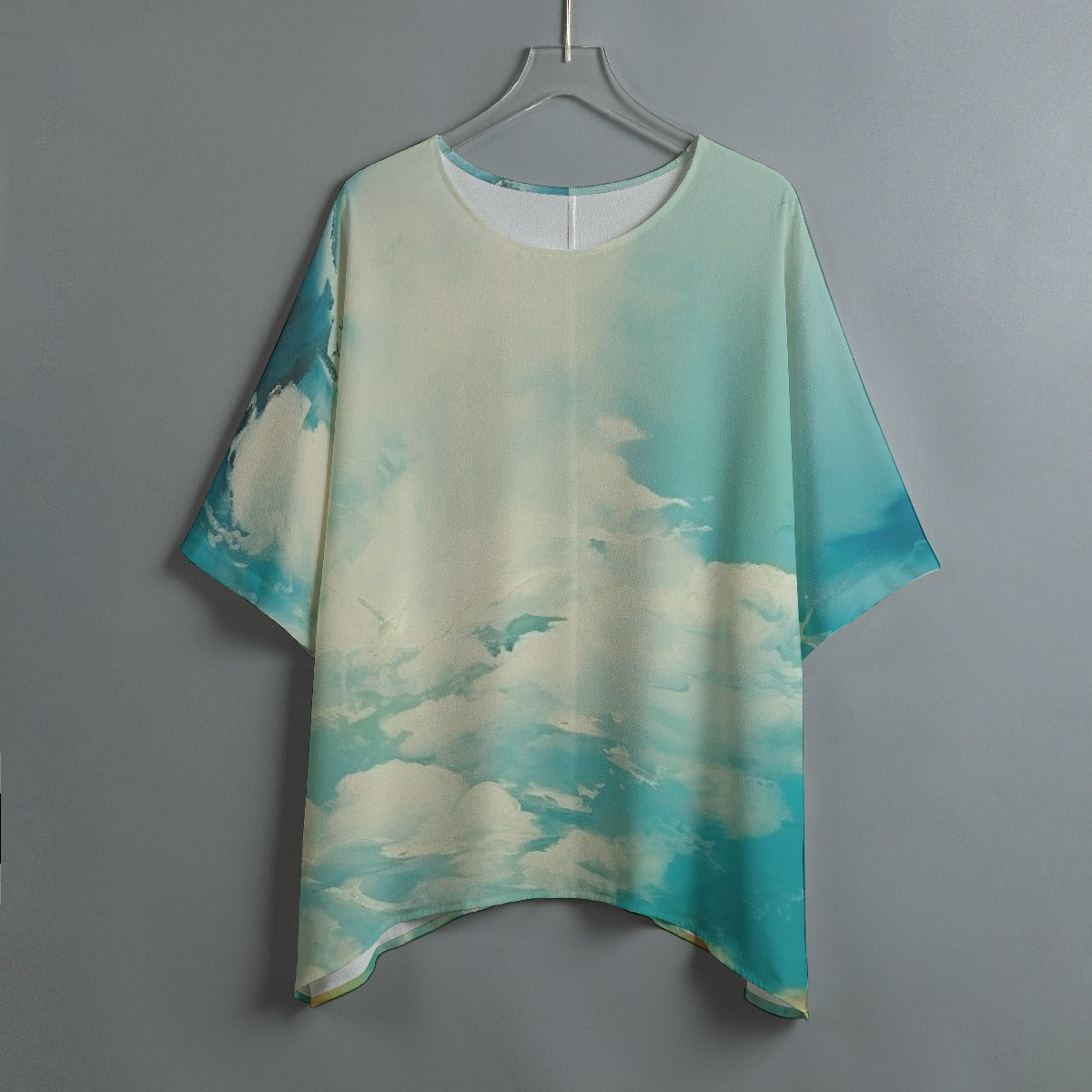 All-Over Print Women's Bat Sleeve Shirt