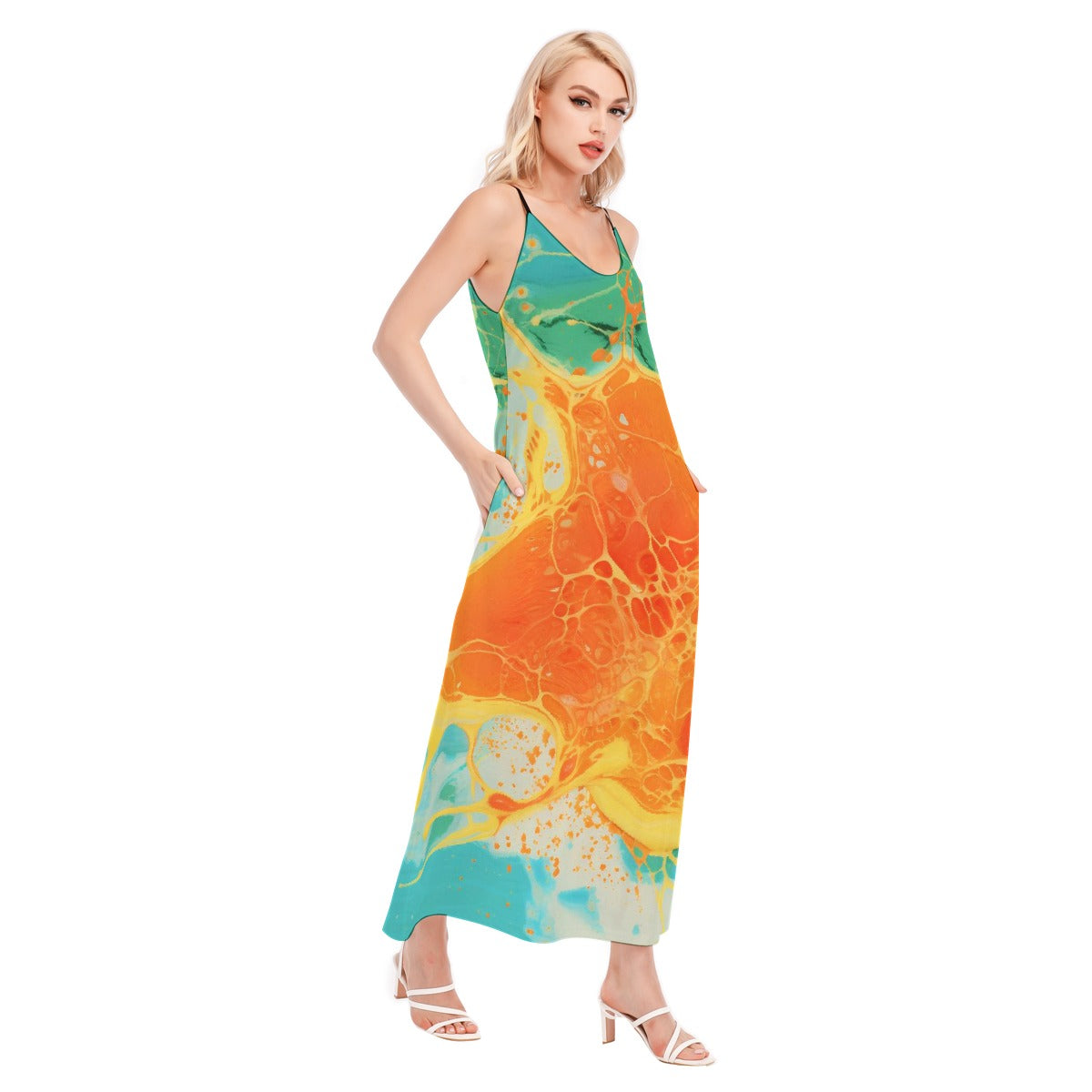 All-Over Print Women's Sling Dress