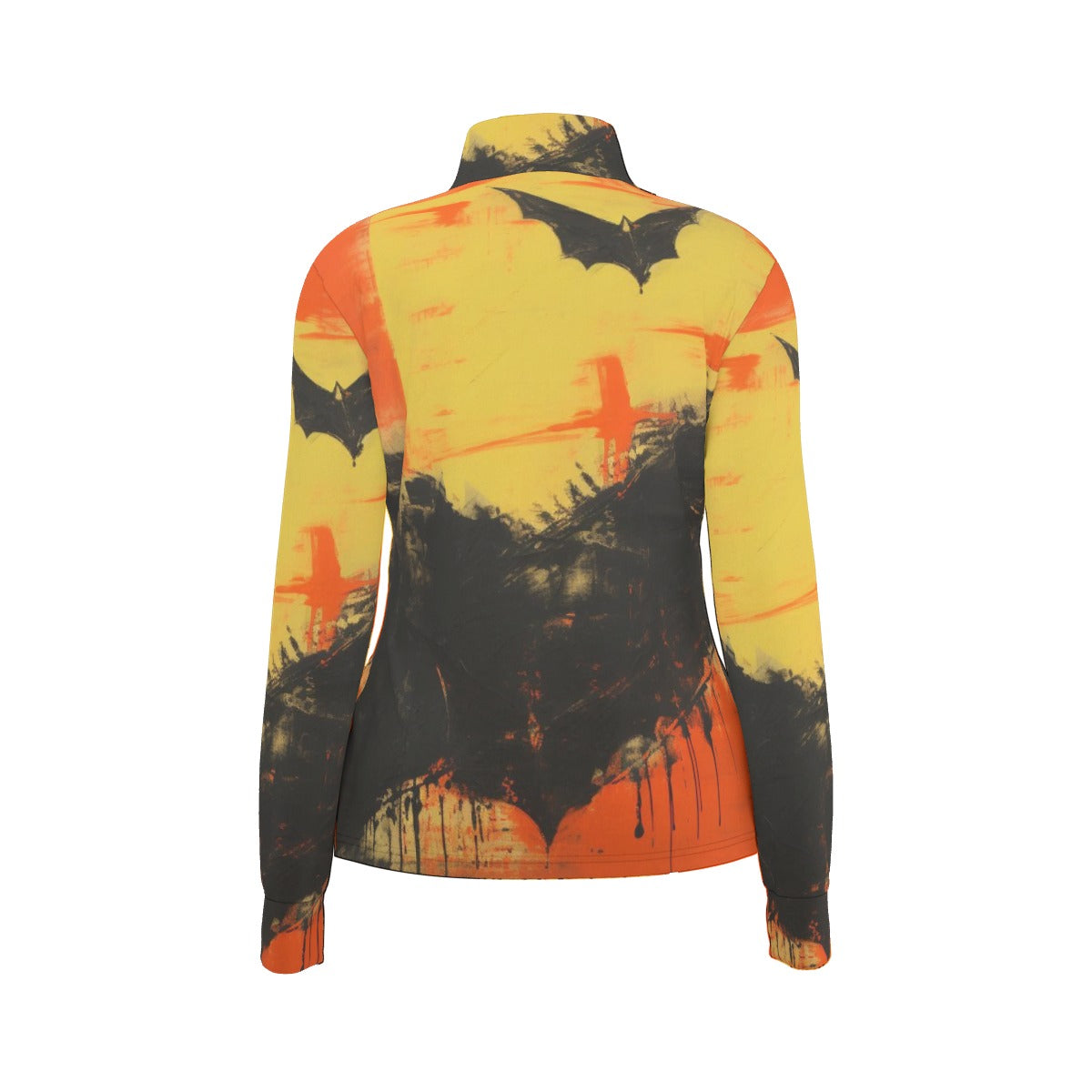 All-Over Print Women's Long Sleeve Thumbhole Jacket