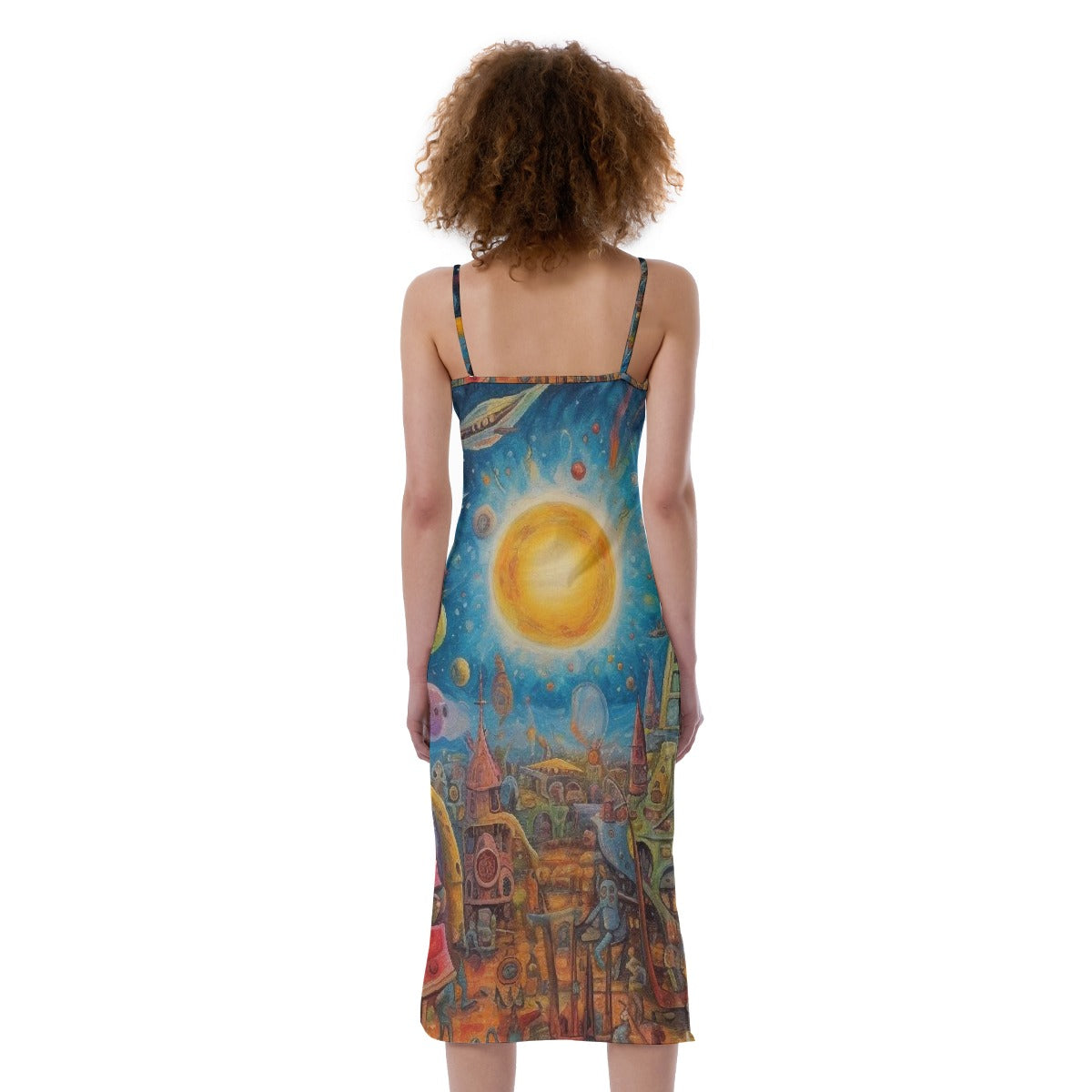 All-Over Print Women's Cami Dress