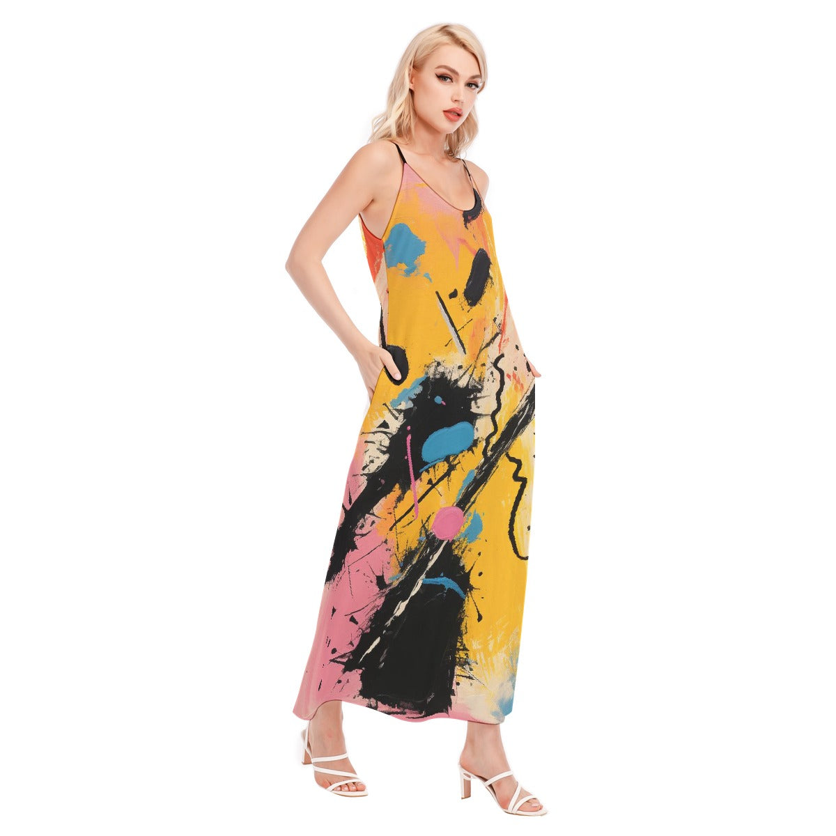 All-Over Print Women's Sling Dress