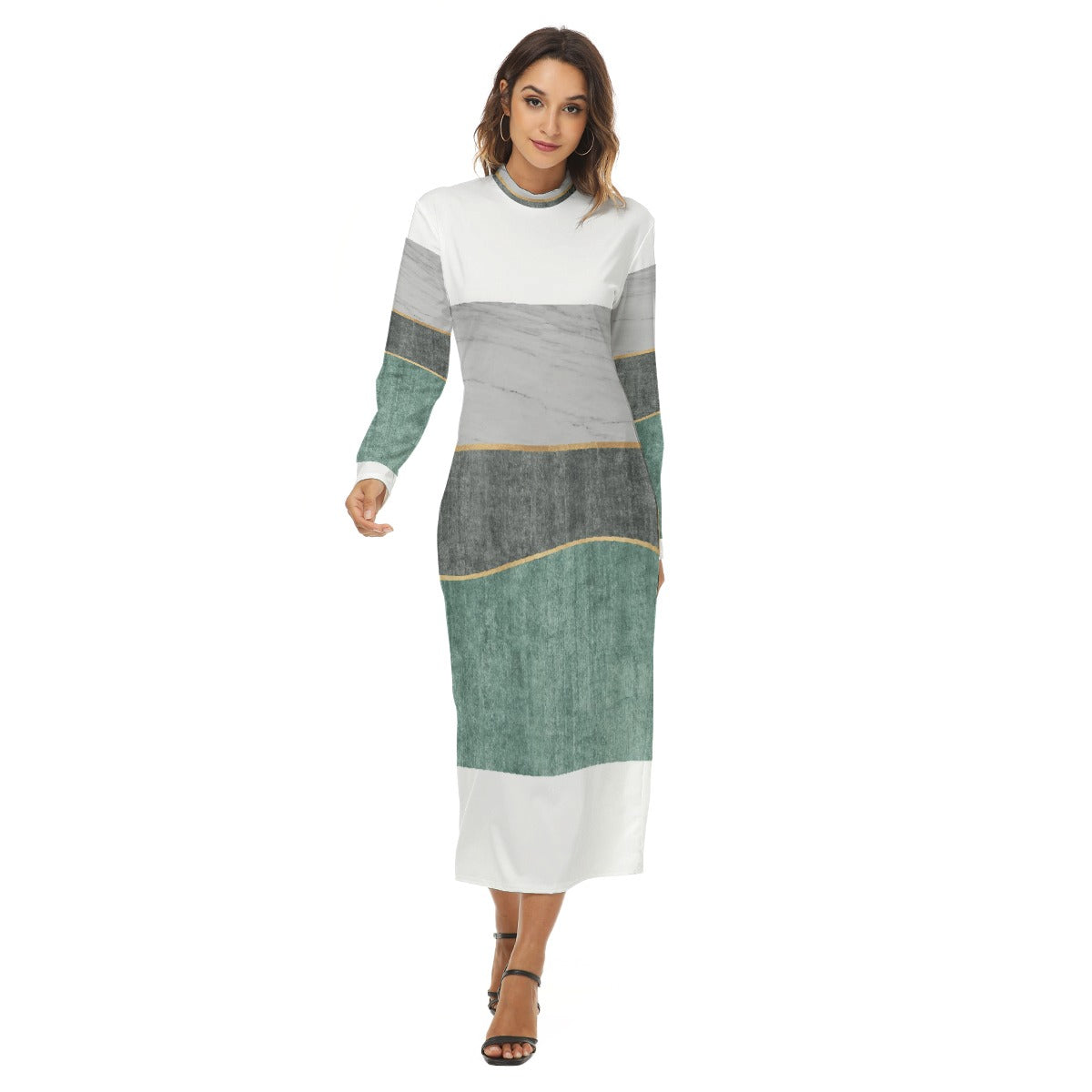 All-Over Print Women's Hip Dress