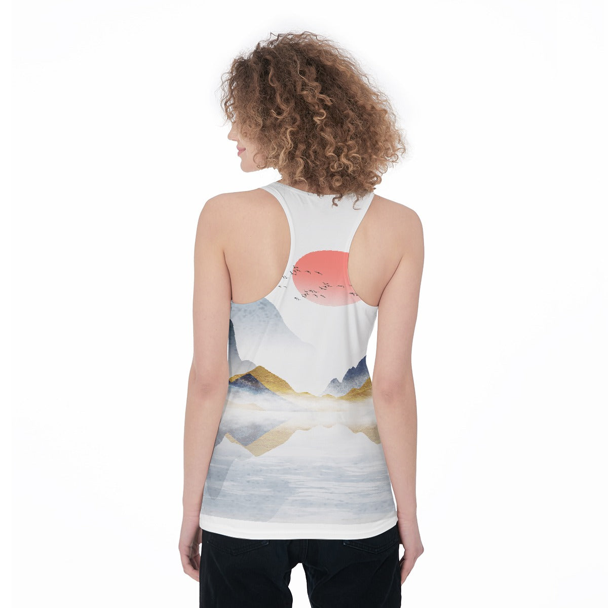 All-Over Print Women's Racerback Tank Top