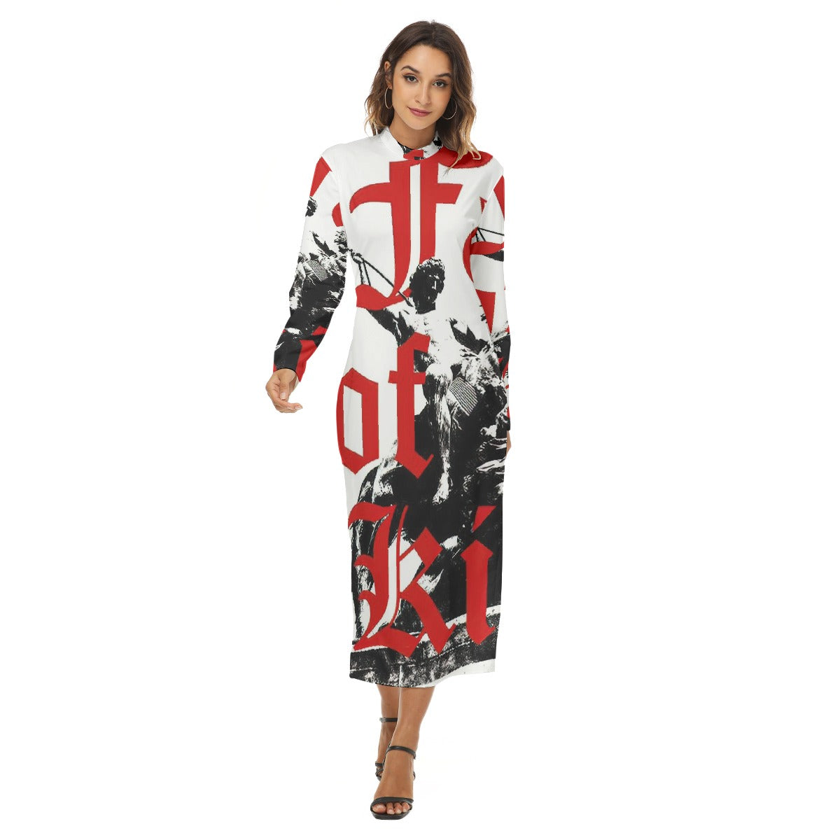 All-Over Print Women's Hip Dress
