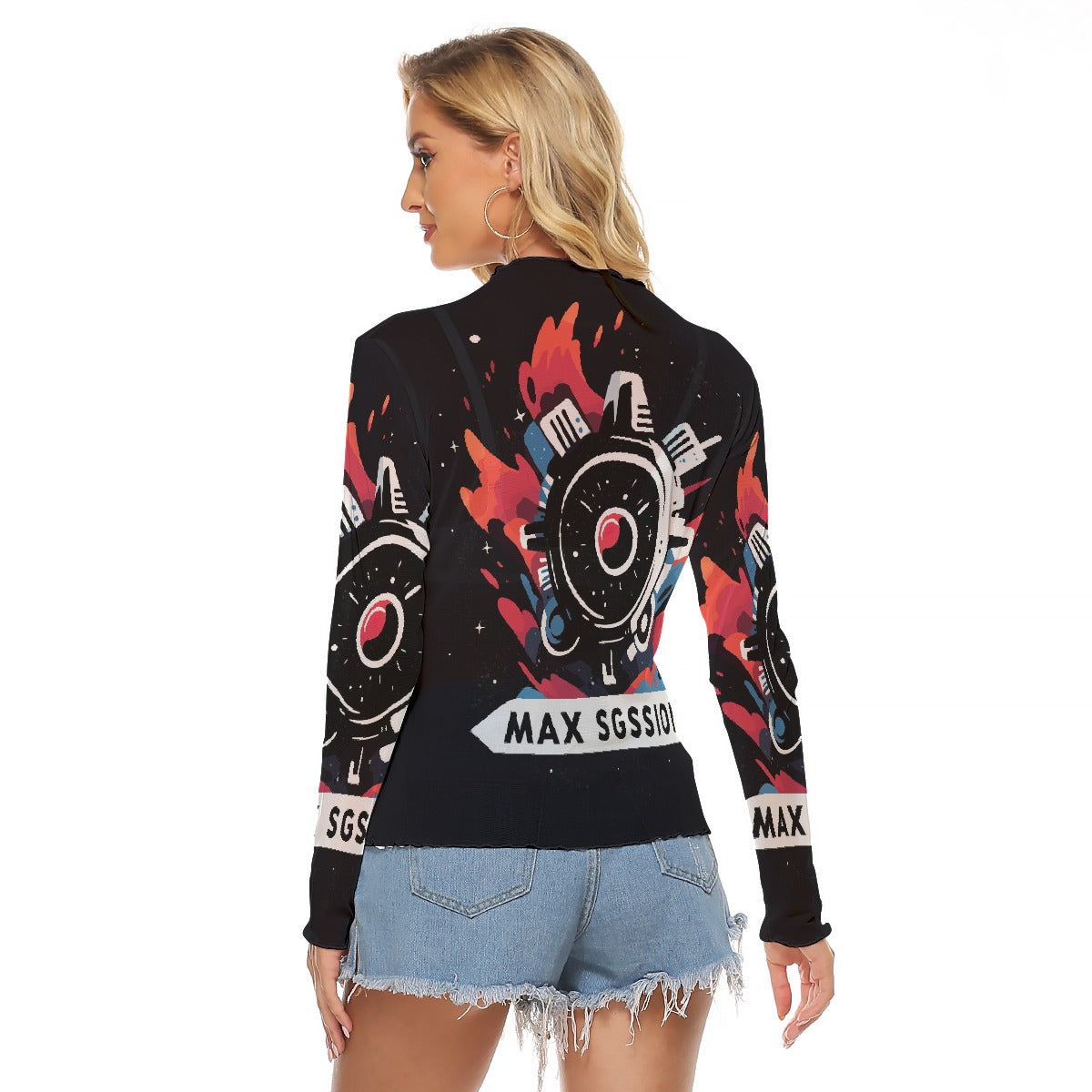 All-Over Print Women's Mesh T-shirt