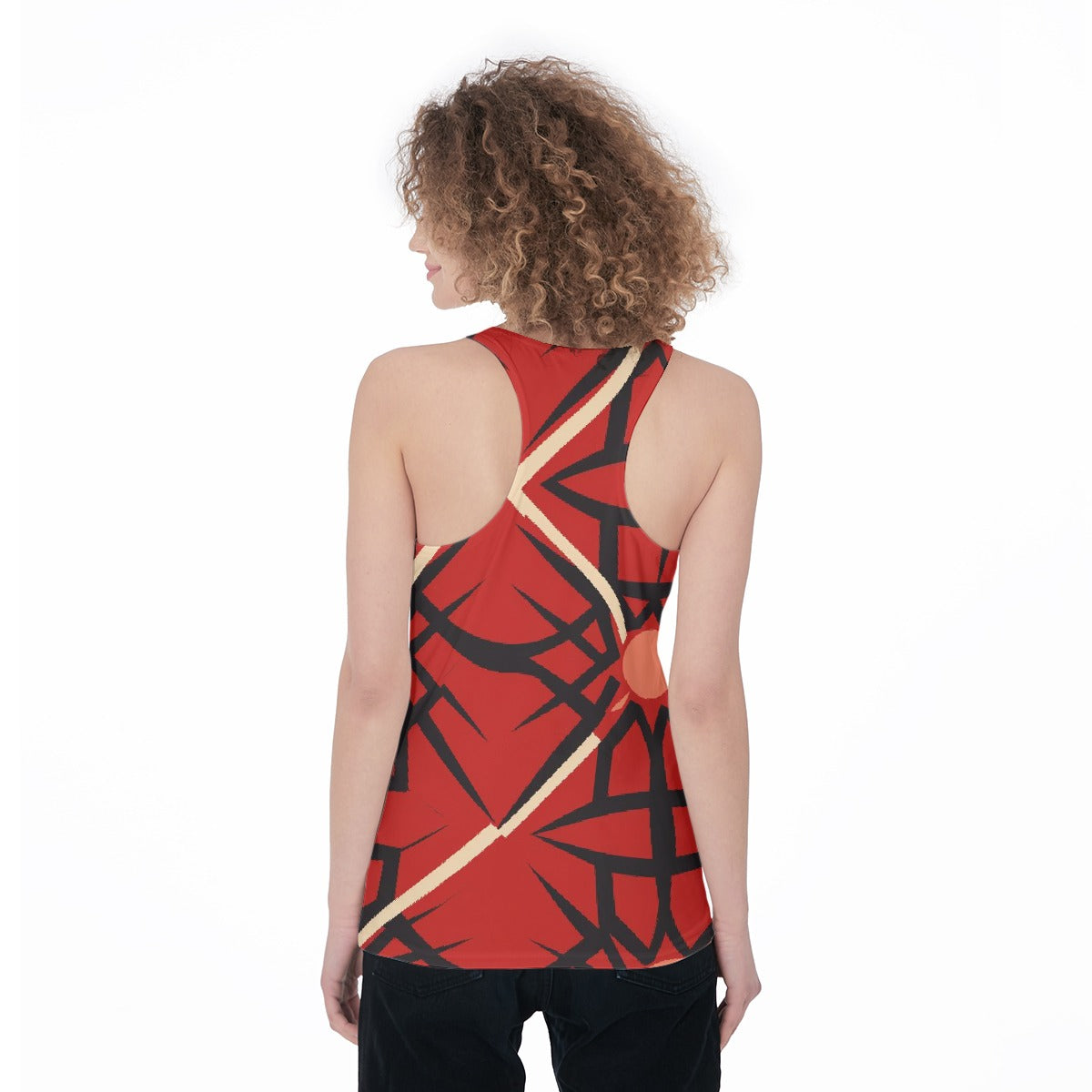 All-Over Print Women's Racerback Tank Top