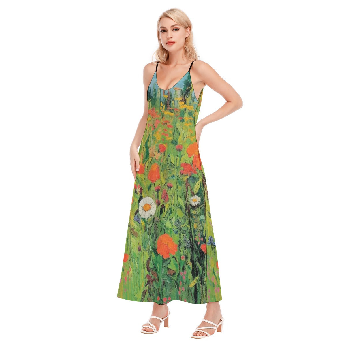 All-Over Print Women's Sling Dress